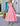 Women's 2023 Summer Dresses Boho Halter Sleeveless A Line Beach Sun Dress Pink S